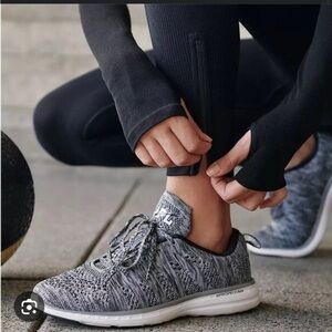 APL lululemon grey sneakers